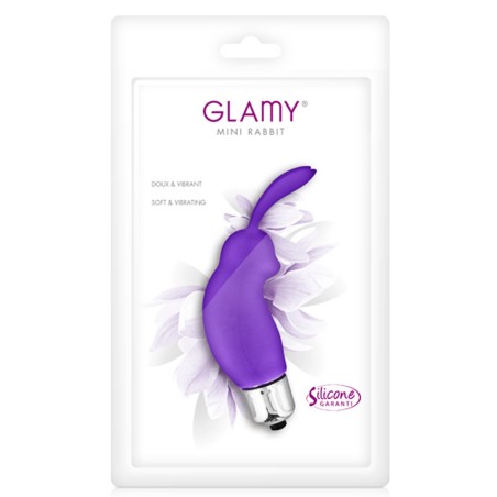 Stimulateur de clitoris vibrant violet rabbit