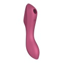 Satisfyer 2 en 1 Stimulateur de clitoris et vibromasseur Curvy Trinity 3 rouge Satisfyer