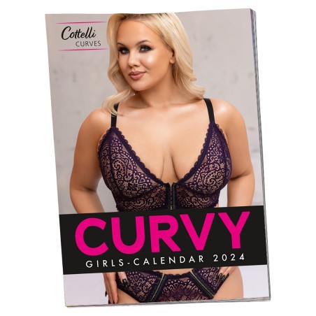 Calendrier sexy 2024 CURVY 12 mois - R180777