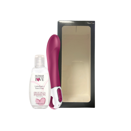 Offre duo Vibromasseur chauffant + Lubrifiant 90ML