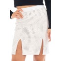 Jupe longue blanche Natacha - LSL3-LWHT