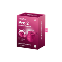 Stimulateur de clitoris rose par ondes de pression ou sans contact Pro 2 Classic Blossom Satisfyer - CC597840