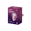 Stimulateur clitoridien par onde de pression sans contact et par vibration USB rose et blanc, Cloud Dancer Satisfyer - CC597839