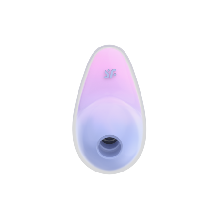 Stimulateur clitoridien par onde de pression sans contact et par vibration USB violet et rose, Pixie Dust Satisfyer - CC597836