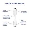 Gode en verre transparent haute qualité Dazzling Crystal 1 Satisfyer - CC597832