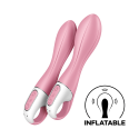 Vibromasseur gonflable G-Spot rose USB Air Pump Vibrator 2 Satisfyer