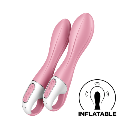 Vibromasseur gonflable G-Spot rose USB Air Pump Vibrator 2 Satisfyer