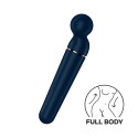 Vibromasseur wand bleu USB 60 vibrations Planet Wand-er Satisfyer - CC597845