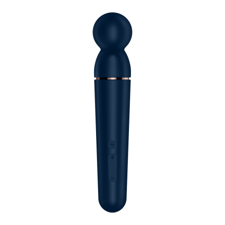 Vibromasseur wand bleu USB 60 vibrations Planet Wand-er Satisfyer - CC597845