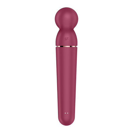 Vibromasseur wand rouge USB 60 vibrations Planet Wand-er Satisfyer - CC597844