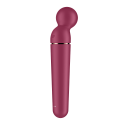 Vibromasseur wand rouge USB 60 vibrations Planet Wand-er Satisfyer - CC597844