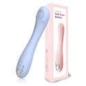 Vibromasseur silicone 10 modes de vibration USB bleu - BOZ-053TUR