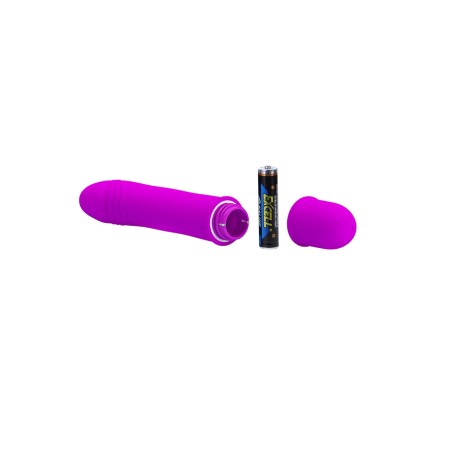 Vibromasseur waterproof Fuchsia 12 cm - AITTPNK