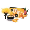 Mini Coffret poudre corporelle mangue et plumeau assorti - CC1035