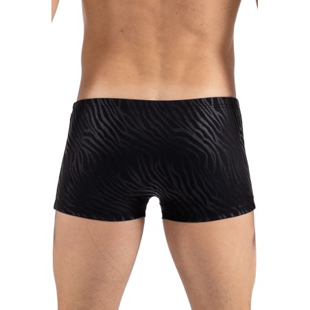 Boxer noir  gold Zebra - LM2403-67BLK