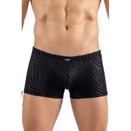 Boxer noir  gold Zebra - LM2403-67BLK