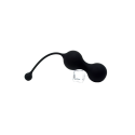 MINA Noir, Boules de Geisha en silicone médical USB avec télécommande - BQ130BLK