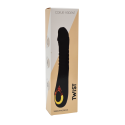 TWIST Noir, Vibromasseur va-et-vient USB en silicone médical, doté de 18 modes de stimulation - BQ586BLK