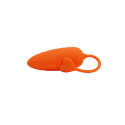 CARROT, Un Œuf vibrant avec télécommande, couleur et forme Carotte en silicone médical - BQ134ORA