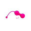 MINA Rose, Boules de Geisha en silicone médical USB avec télécommande - BQ130PNK