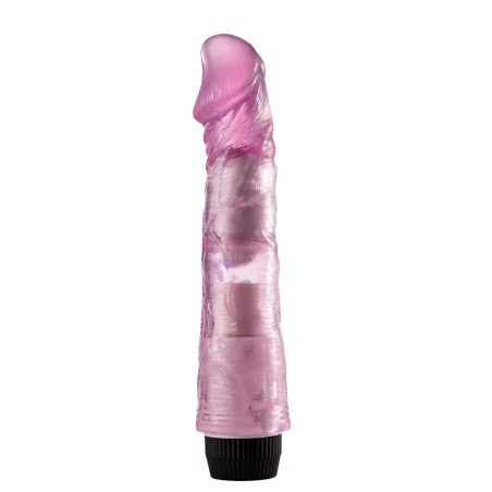 Vibromasseur 20 cm Jelly rose - YOJ-027PK