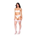 Soutien-gorge Demi-seins en dentelle blanche