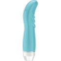 Vibromasseur avec strie turquoise point G multivitesse - LOV005TUR