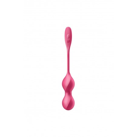 Boules de Geisha vibrantes télécommandées fushia Love Birds 2 Satisfyer - CC597866