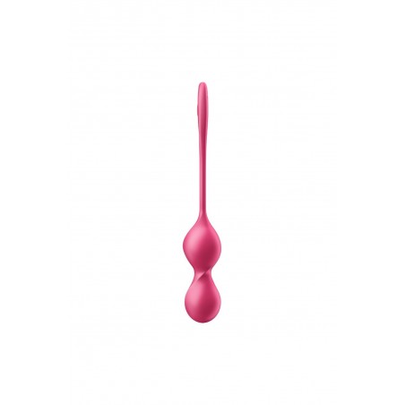 Boules de Geisha vibrantes télécommandées fushia Love Birds 2 Satisfyer - CC597866