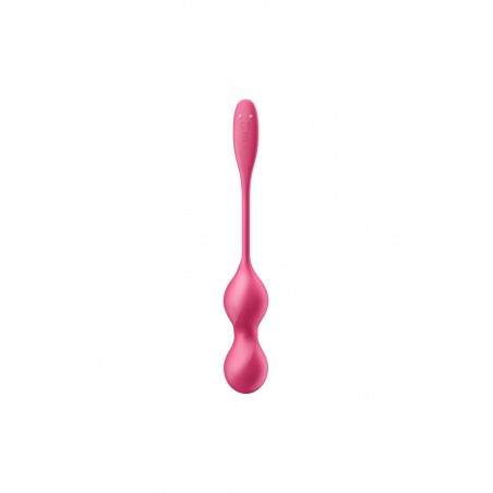 Boules de Geisha vibrantes télécommandées fushia Love Birds 2 Satisfyer - CC597866