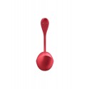 Oeuf vibrant télécommandé rouge Shiny Petal Satisfyer - CC597863