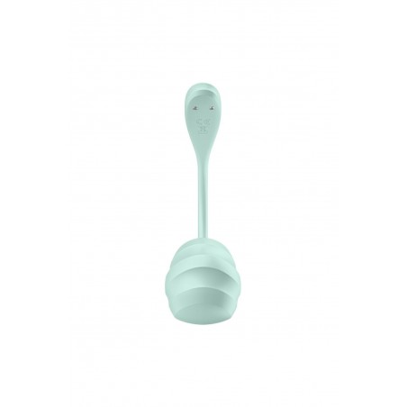 Oeuf vibrant vert menthe Smooth Petal Satisfyer - CC597862