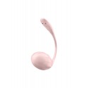 Oeuf vibrant télécommandé rose Ribbed Petal Satisfyer - CC597861