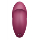 Vibromasseur à poser, stimulateur clitoridien rouge Tap  Climax 1 Satisfyer - CC597858