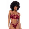 Ensemble 2 pièces couleur framboise - MAL8878ROSW