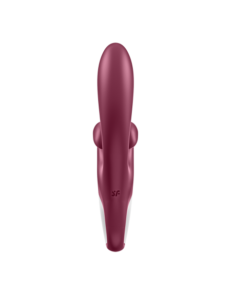 Vibromasseur rabbit point G rouge double stimulation clitoridienne Touch Me Satisfyer - CC597811SA