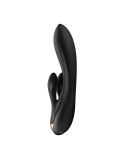 Vibromasseur rabbit noir double stimulation clitoris Double Flex Satisfyer - CC597809