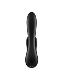 Vibromasseur rabbit noir double stimulation clitoris Double Flex Satisfyer - CC597809