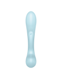 2 en 1 Rabbit point G avec stimulateur de clitoris et Wand Bleu USB Triple Oh Satisfyer - CC597813