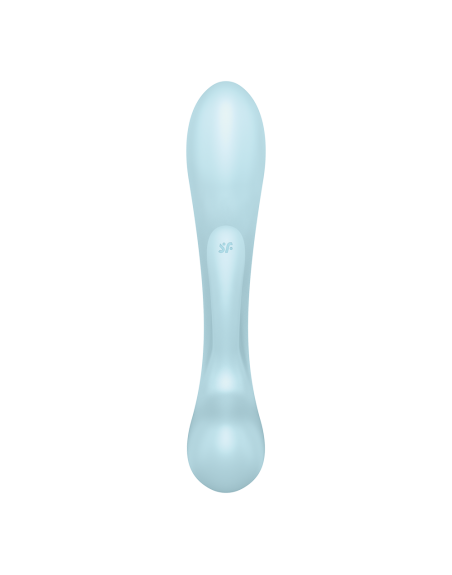 2 en 1 Rabbit point G avec stimulateur de clitoris et Wand Bleu USB Triple Oh Satisfyer - CC597813