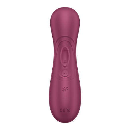 Stimulateur de clitoris 2 embouts avec techonologie Liquid Air Pro 2 Generation 3 rouge USB Satisfyer - CC597814